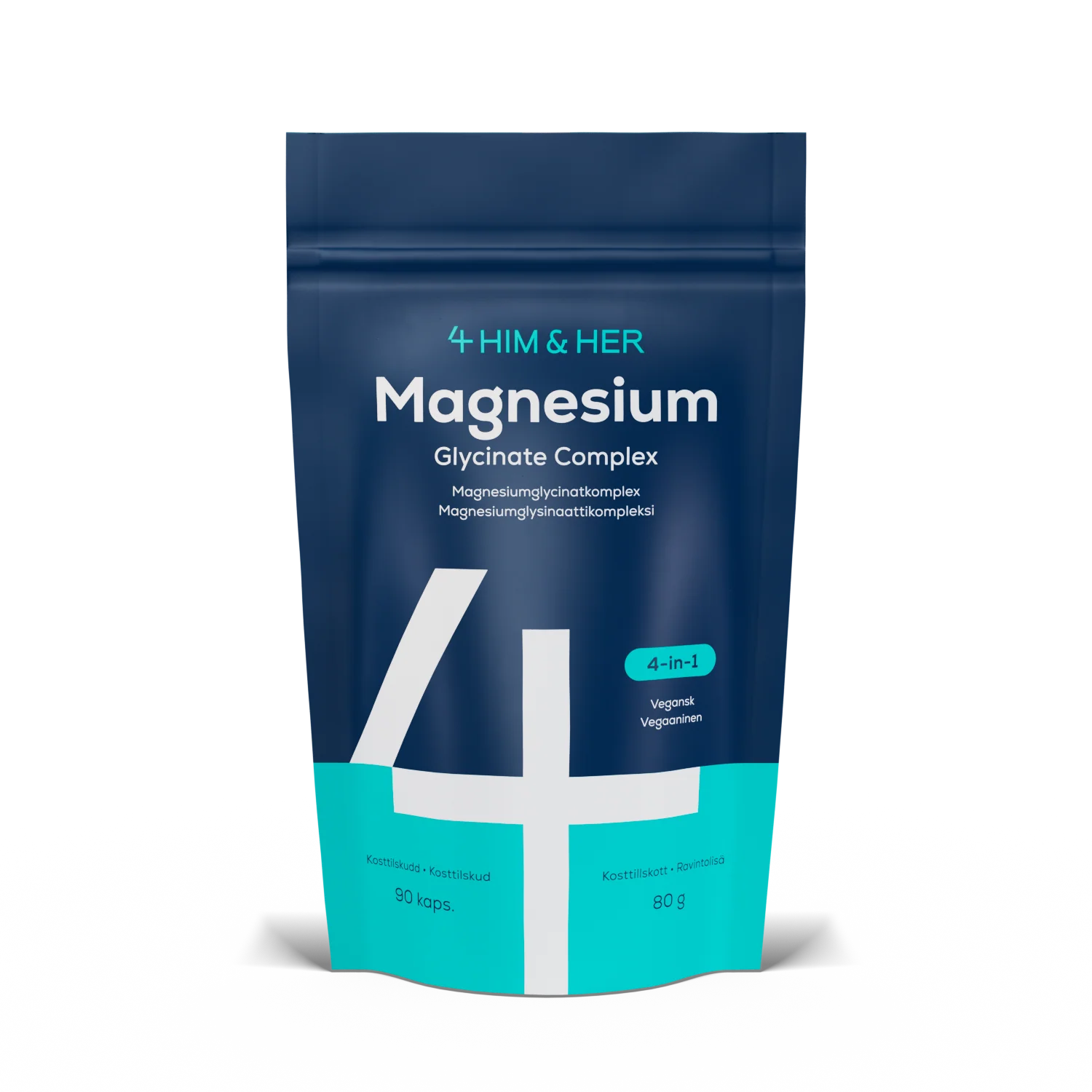 4HIM&HER Magnesium Complex ravintolisä kapseli 90 kaps
