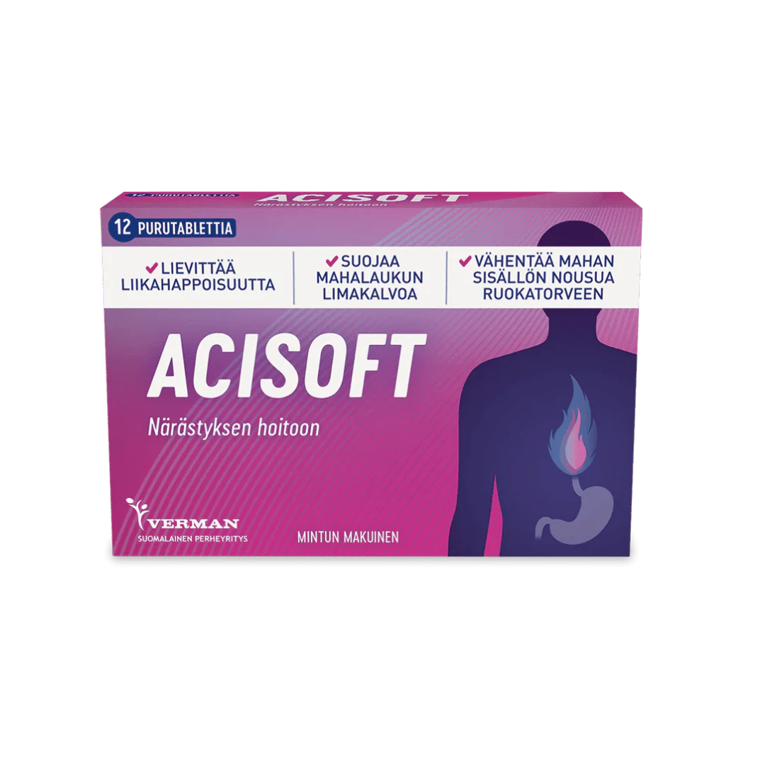 Acisoft purutabletit