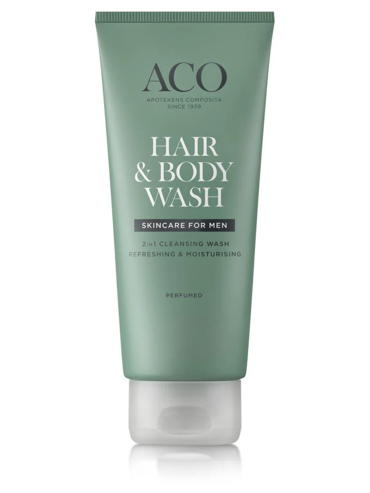 Aco Men Hair & Body Wash Hajustettu