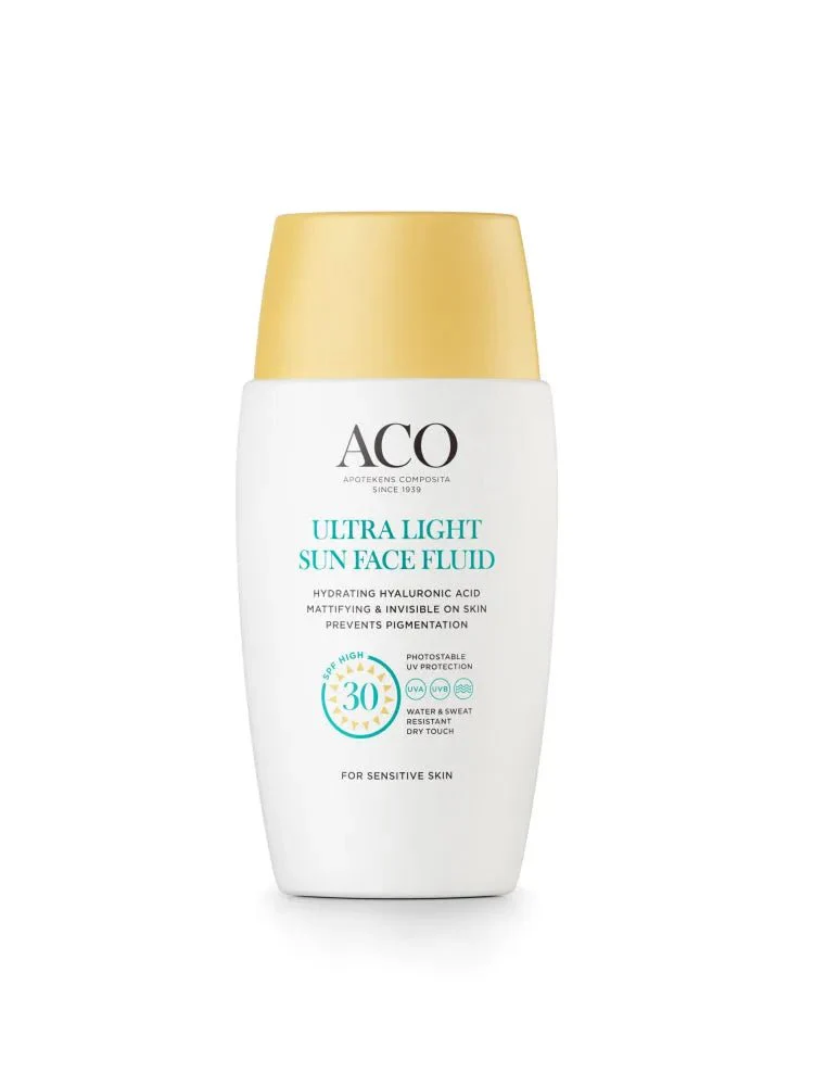ACO Sun Ultra Light Face Fluid SPF 30