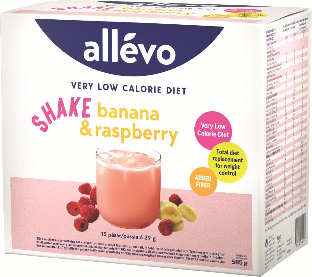 Allevo VLCD Shake Banana&Raspb.