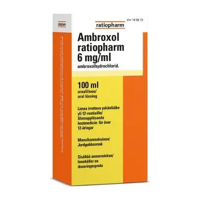Ambroxol Ratiopharm 6 mg/ml Oraaliliuos - Image 2