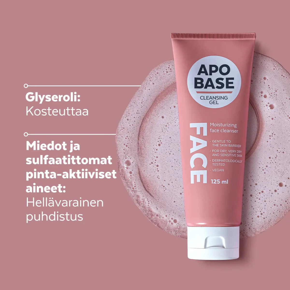Apobase Face Cleansing Gel puhdistusgeeli kasvoille - Image 4