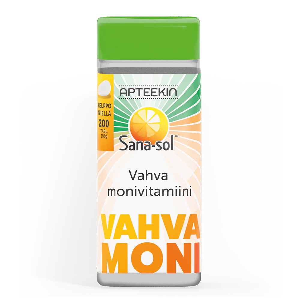 Apteekin Sana-Sol Vahva Monivitamiini