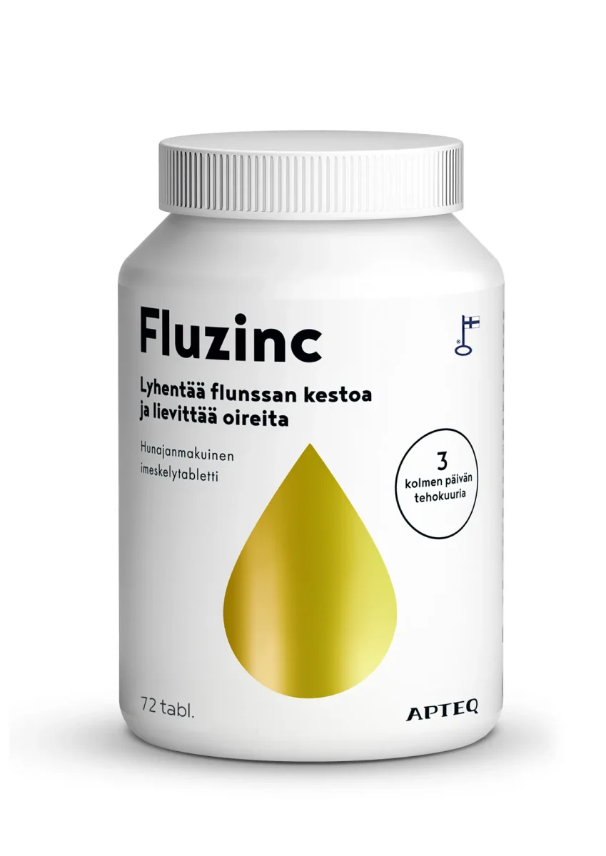 Apteq Fluzinc Hunaja, Imeskelytabletti - Image 2