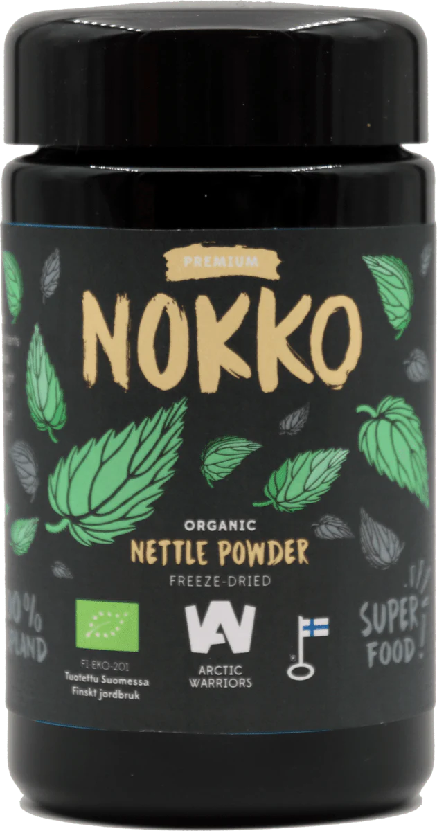 Arctic Warriors Nokko Pakastekuivattu Nokkosjauhe Luomu