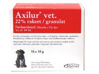 Axilur 220 mg/g Vet. Rakeet, 10 X 10 G
