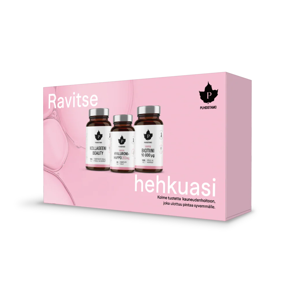Puhdistamo Beauty Box by Puhdistamo (kollageeni, biotiini & hyaluronihappo)