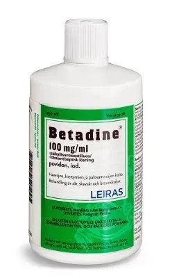 Betadine 100 mg/ml Paikallisantiseptiliuos - Image 4