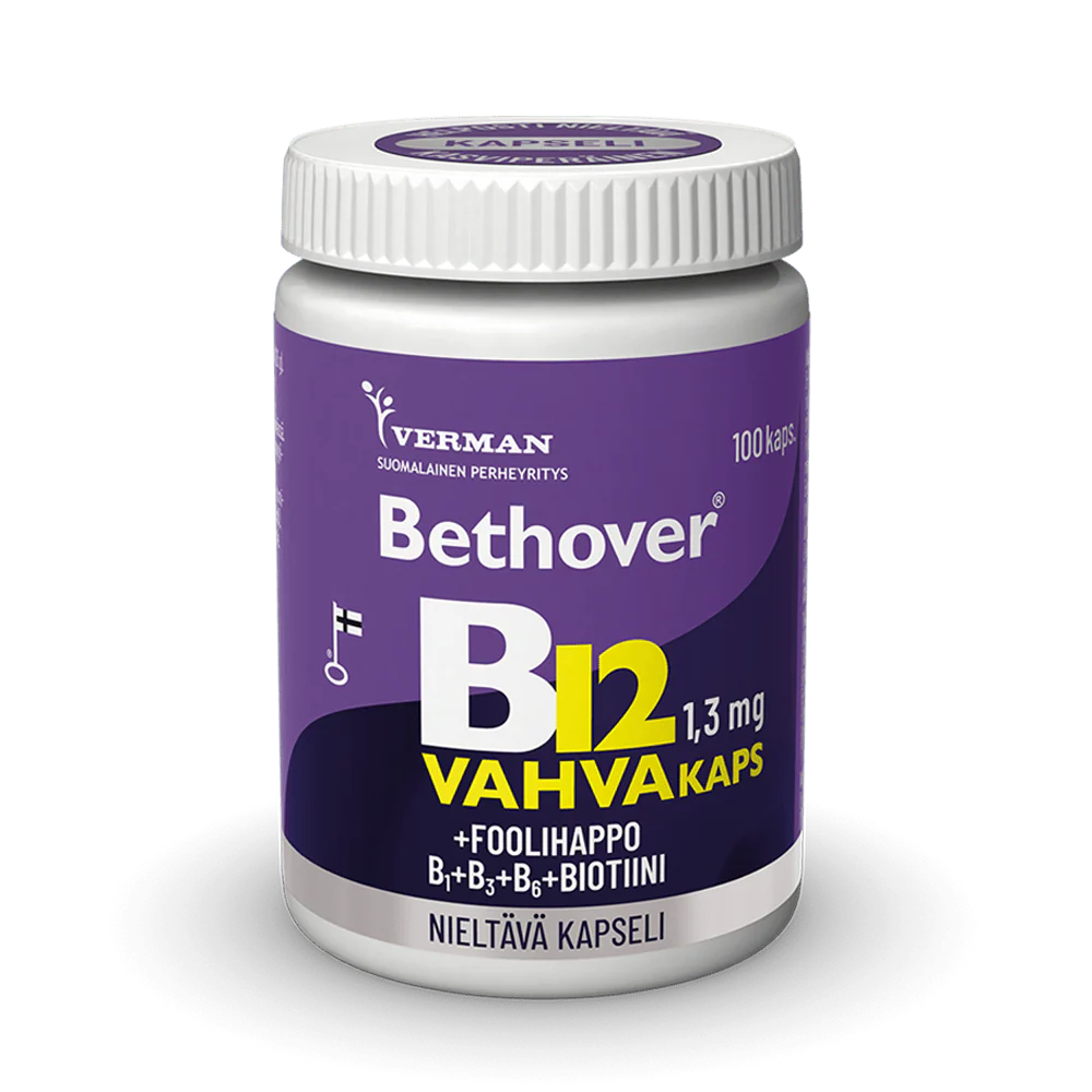 Bethover Strong B12 Nieltävä Kapseli - Image 2