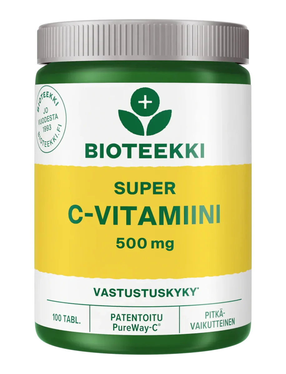 Bioteekki Super C-Vitamiini 500 mg