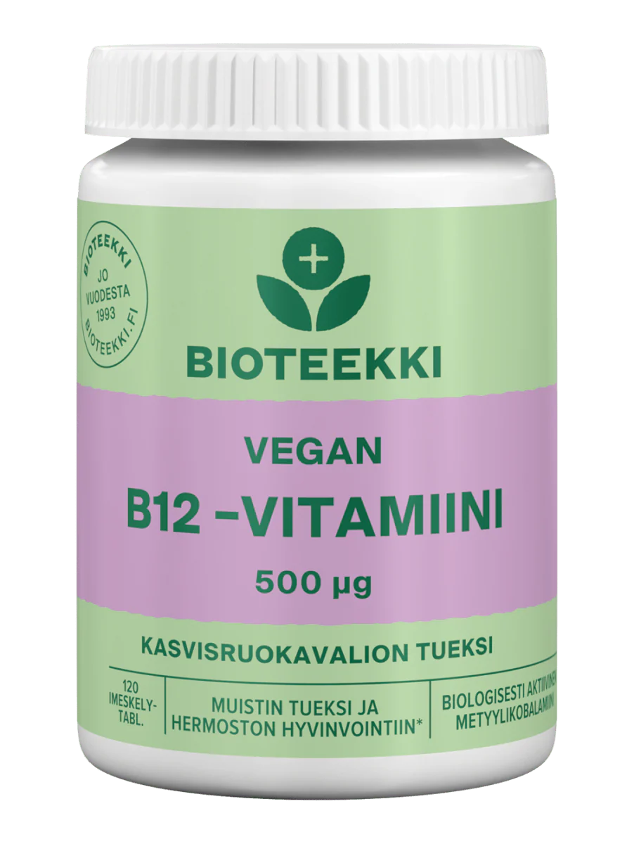 Bioteekki Vegan B12-Vitamiini