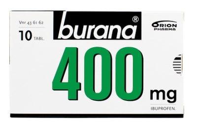 Burana 400 mg Kalvopäällysteinen Tabletti - Image 2