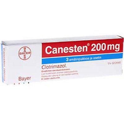 Canesten 200 mg Emätinpuikko, Tabl