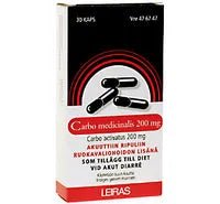 Carbo Medicinalis 200 mg Kaps, Kova - Image 2