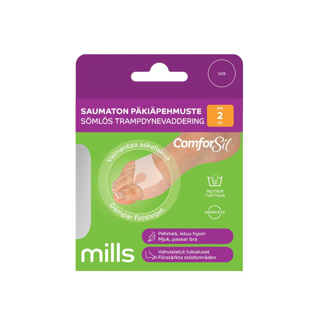 Comforsil Saumaton Päkiäpehmuste, S