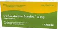 Desloratadine Sandoz 5 mg Tabl, Kalvopääll - Image 2