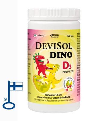 DeviSol Dino Mix 10 mcg - D-vitamiini lapsille