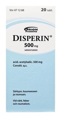 Disperin 500 mg Tabl