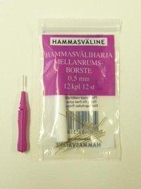 Doft Hammasväliharja 0.5 mm Lila