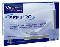 Effipro Keskikokoisille Koirille 100 mg/ml Vet Paikallisvaleluliuos 10-20 kg