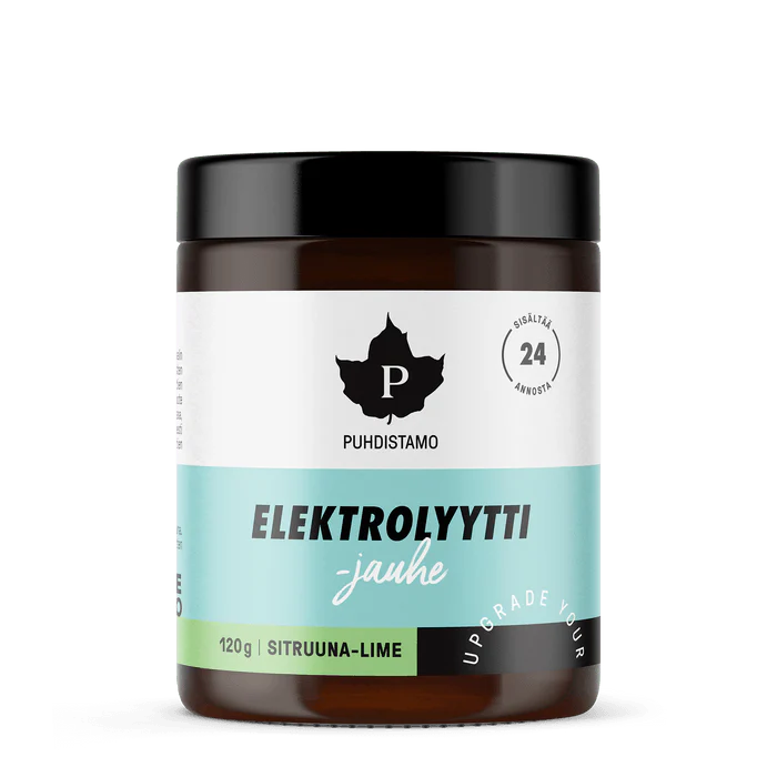 Elektrolyyttijauhe - Sitruuna-Lime 120 g / 240 g