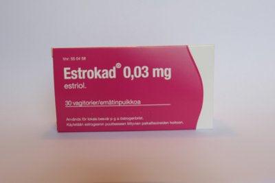 Estrokad 0,03 mg Emätinpuikko