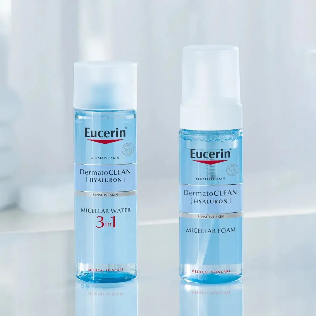 Eucerin DermatoCLEAN [HYALURON] 3 in 1 Micellar Water Puhdistusvesi - Image 2