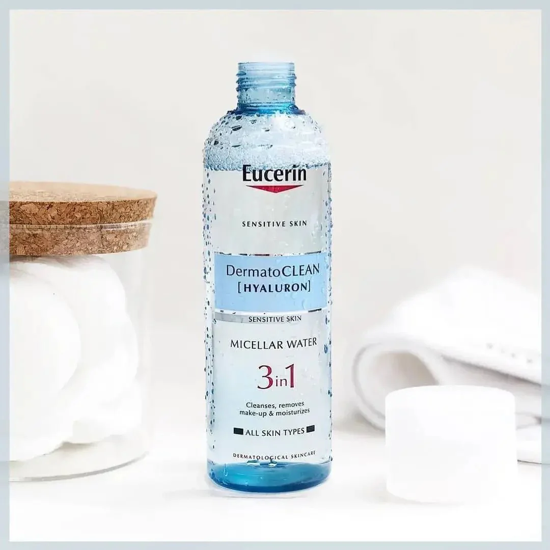 Eucerin DermatoCLEAN [HYALURON] 3 in 1 Micellar Water Puhdistusvesi - Image 3