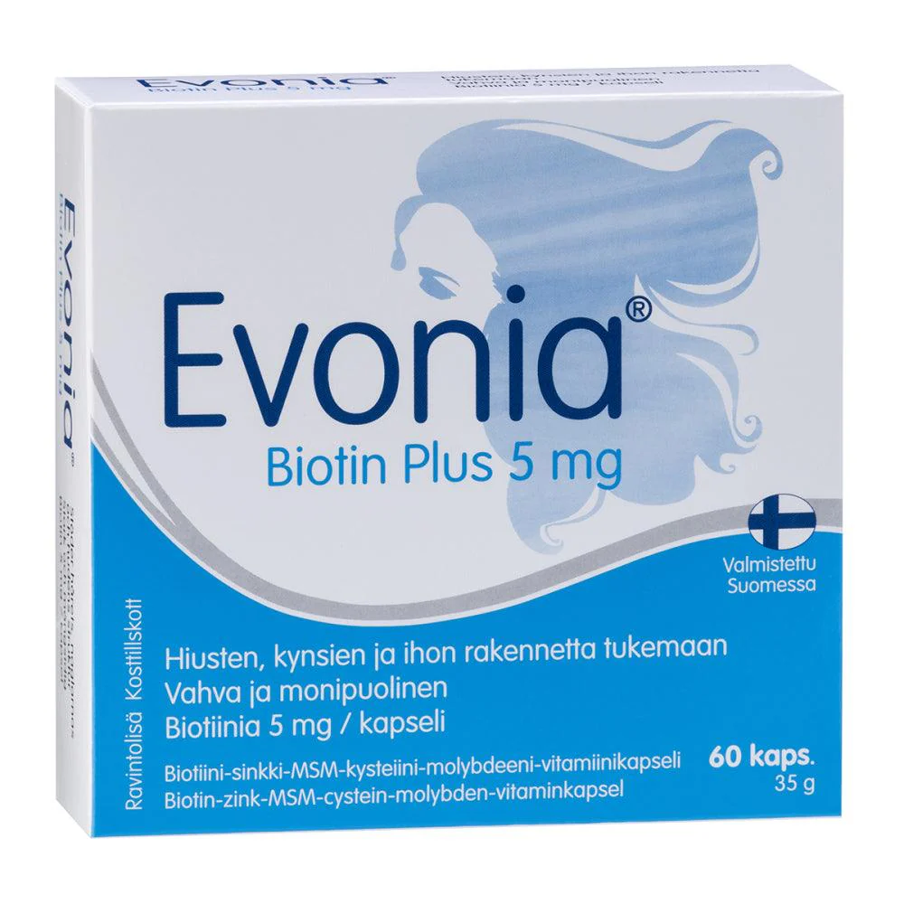 Evonia Biotin Plus 5 mg