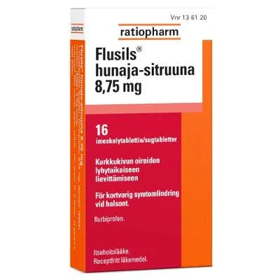 Flusils Hunaja-Sitruuna 8,75 mg Imeskelytabl - Image 2