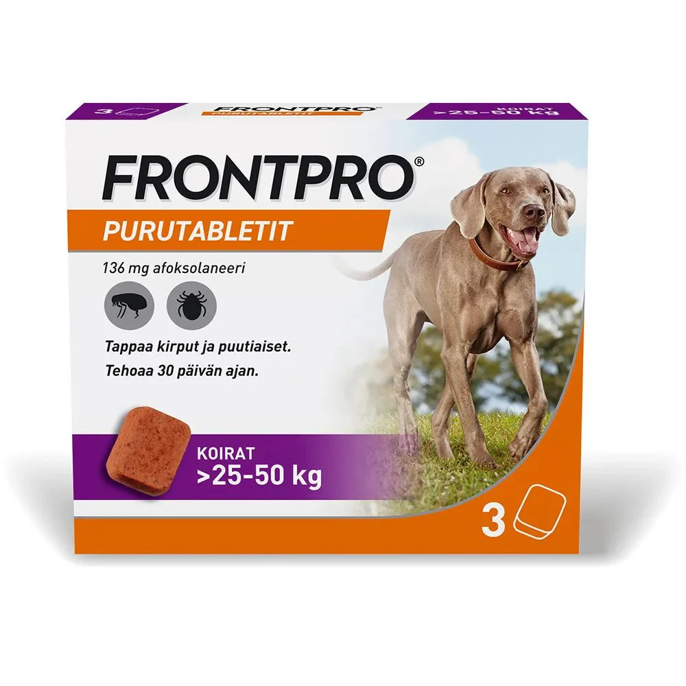 Frontpro 136 mg Vet Purutabl