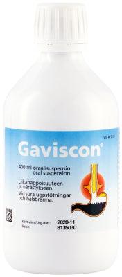 Gaviscon 15 mg/ml/17 mg/ml/50 mg/ml/100 mg/ml Oraalisusp
