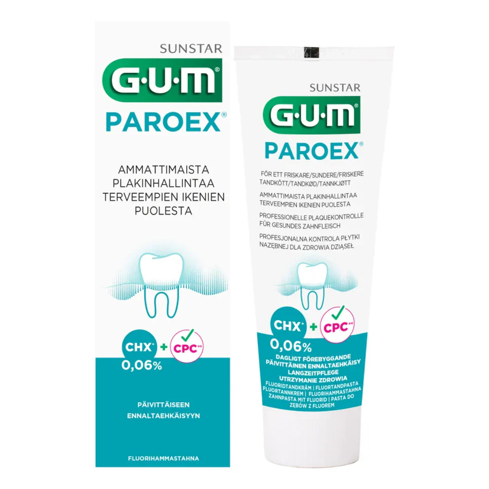 Gum Paroex 0,06% fluorihammastahna 75 ml