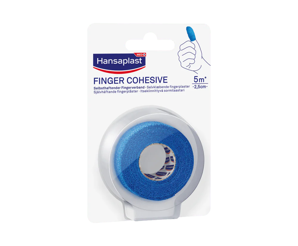 Hansaplast Finger Cohesive Blue 5M X 2,5cm