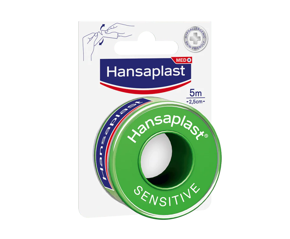 Hansaplast Sensitive Kiinnitysteippi 5m
