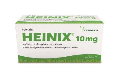 Heinix 10 mg Tabl, Kalvopääll - Image 3