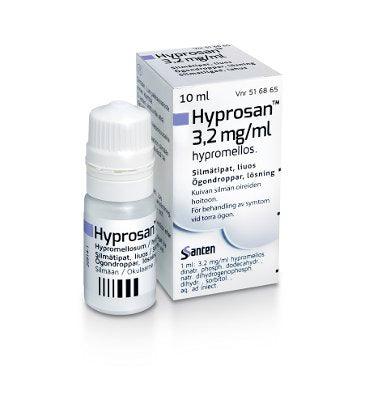 Hyprosan 3,2 mg/ml Silmätipat, Liuos