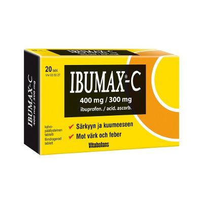 IBUMAX-C tabletti 400/300 mg kipulääke - Image 2