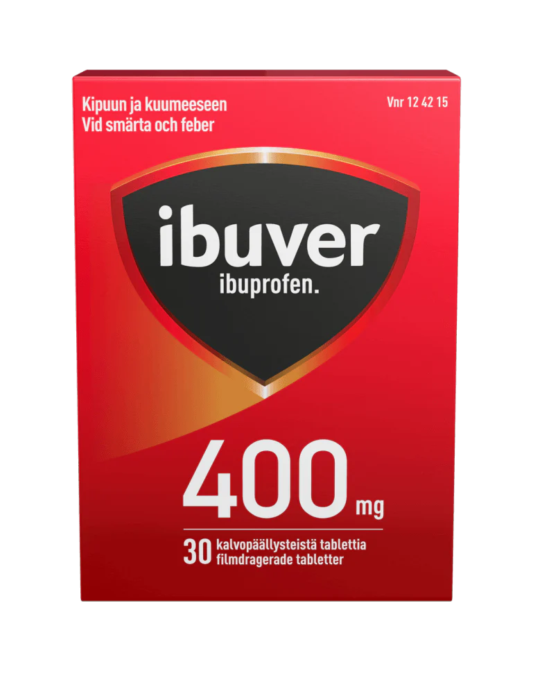 Ibuver 400 mg Tabl, Kalvopääll - Image 2