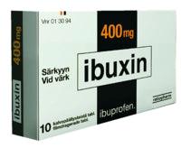 Ibuxin 400 mg Tabl, Kalvopääll