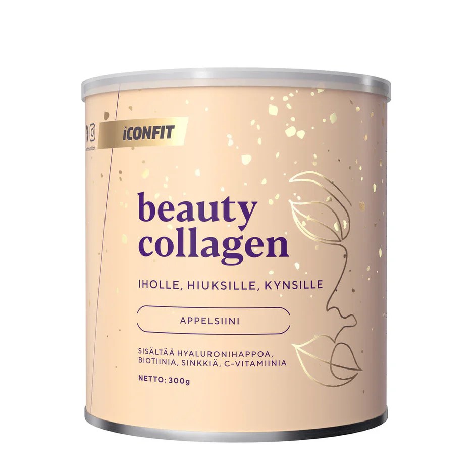 ICONFIT Beauty Collagen 300 g - Appelsiini