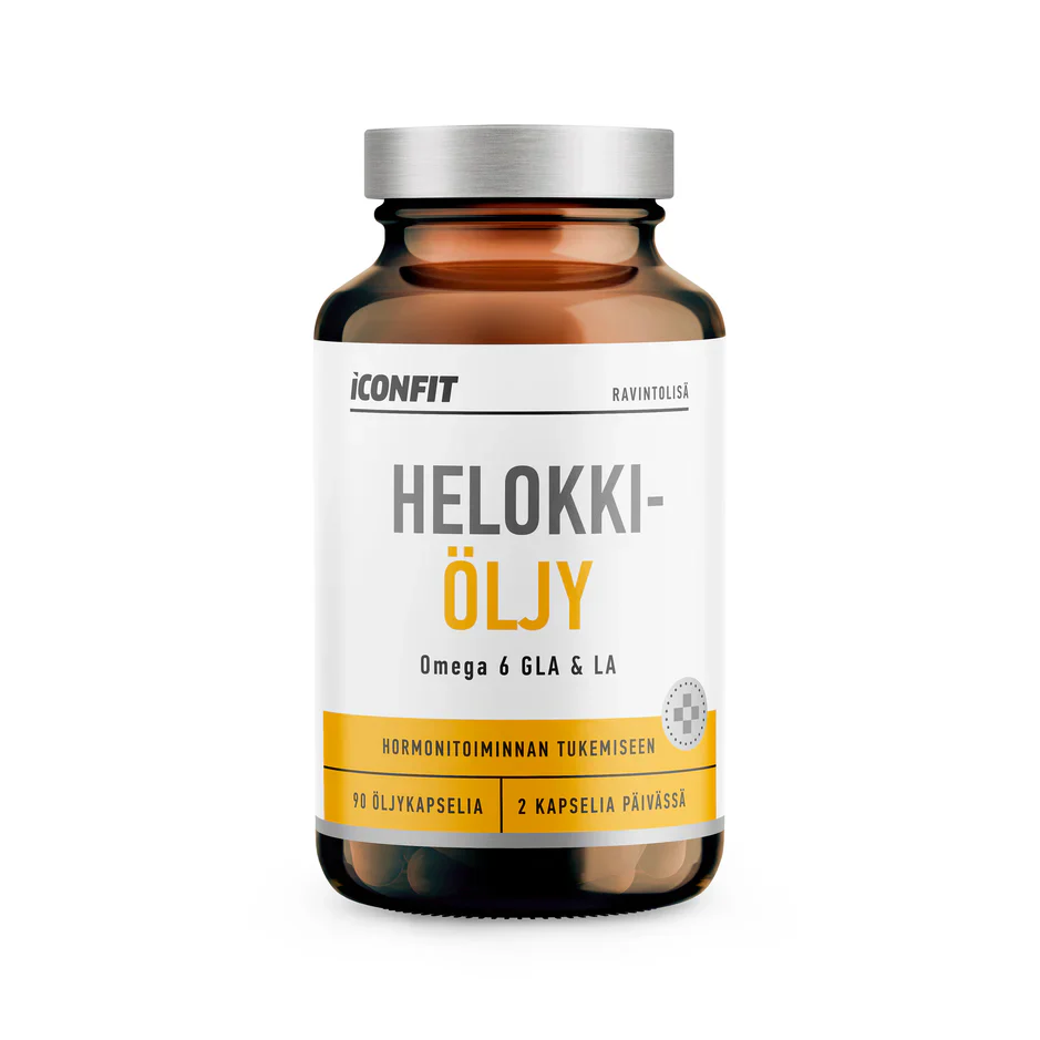ICONFIT Helokkiöljy, 500mg 90 kaps