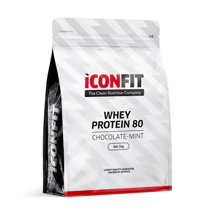 ICONFIT Heraproteiini 80, Suklaa-Minttu 1 kg