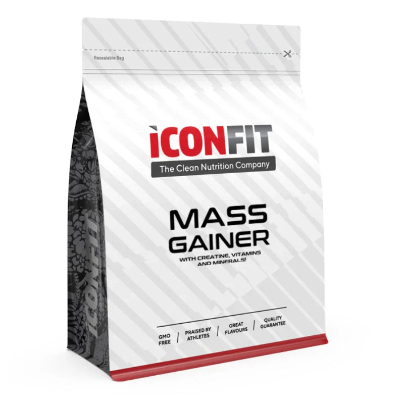 ICONFIT Mass Gainer, Vanilja (hiilihydraatti–proteiini 5:1)