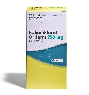 Kaliumklorid Orifarm 750 mg Depottabl - Image 3