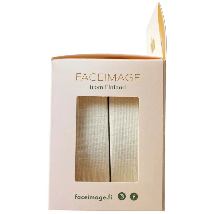 Faceimage Kasvokinesioteippi Regular 2,5cmx5m 2 rll - Image 4