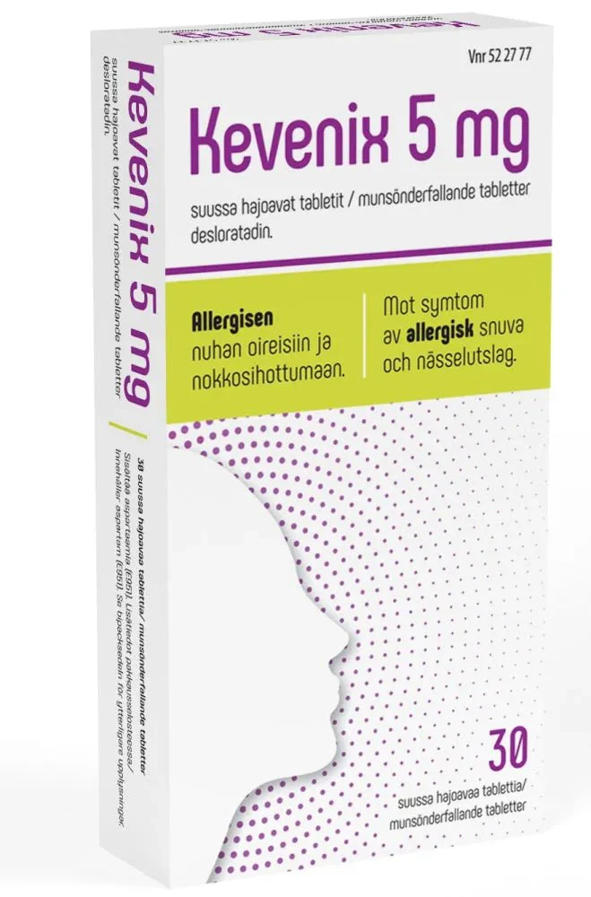 Kevenix 5 mg Tabl, Suussa Hajoava - Image 4