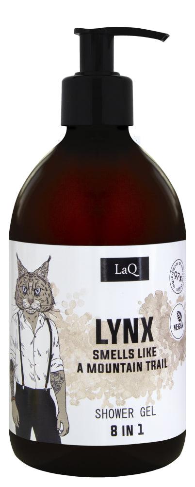 Laq Lynx 8 In 1 Suihkugeeli Miehille