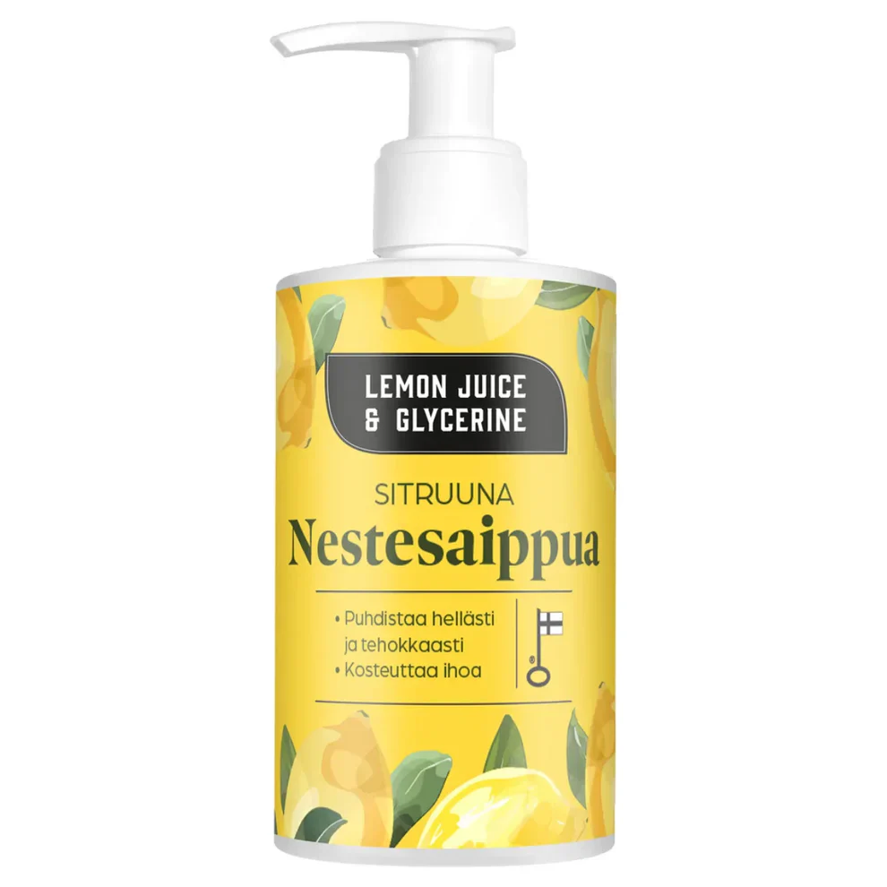 Lemon Juice and Glycerine Nestesaippua sitruuna 275 ml